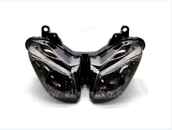 119 Motorcycle Headlight Clear Headlamp Zx6R 09-10@4